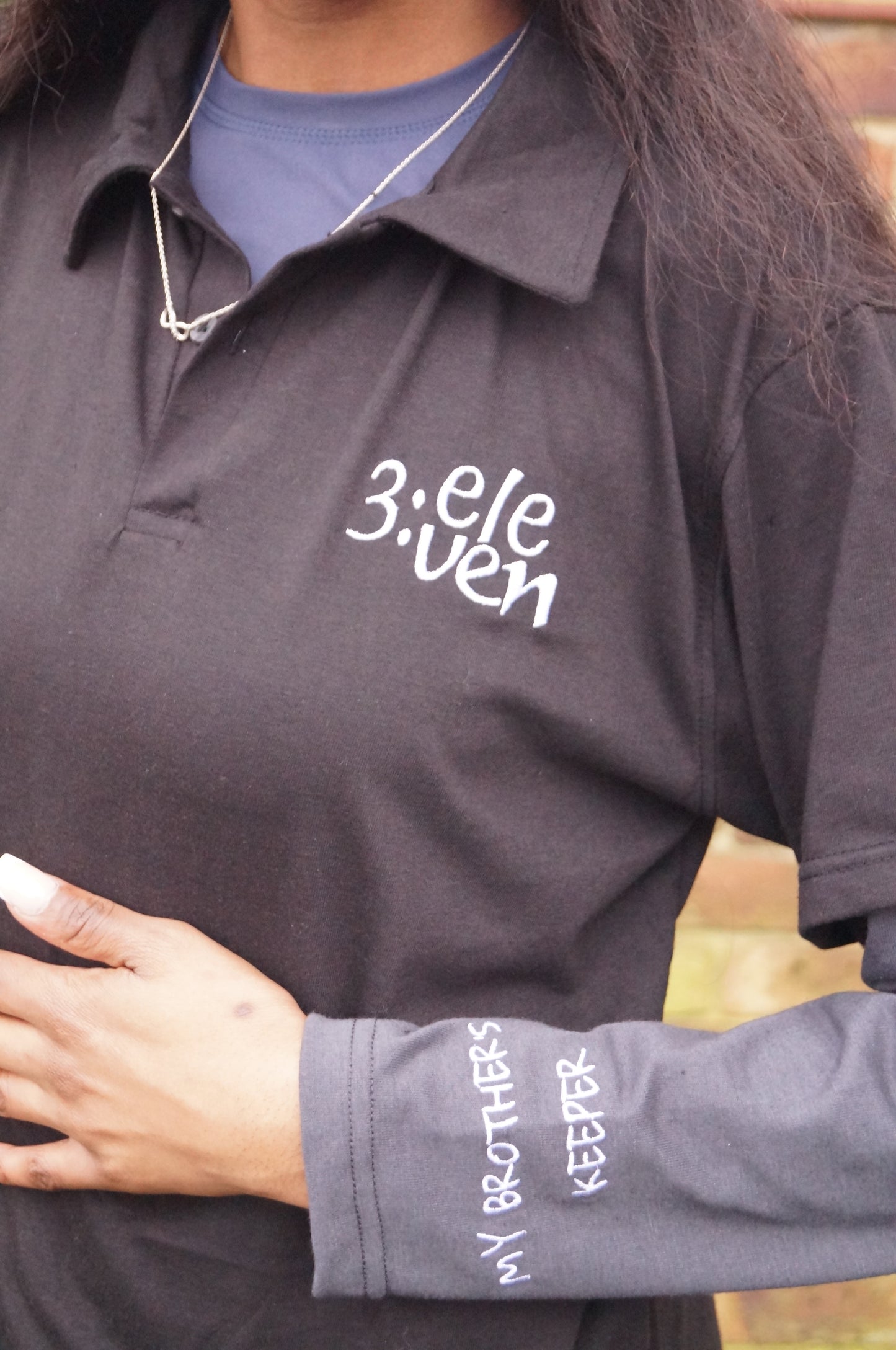 'MY BROTHER'S KEEPER' DOUBLE SLEEVE POLO